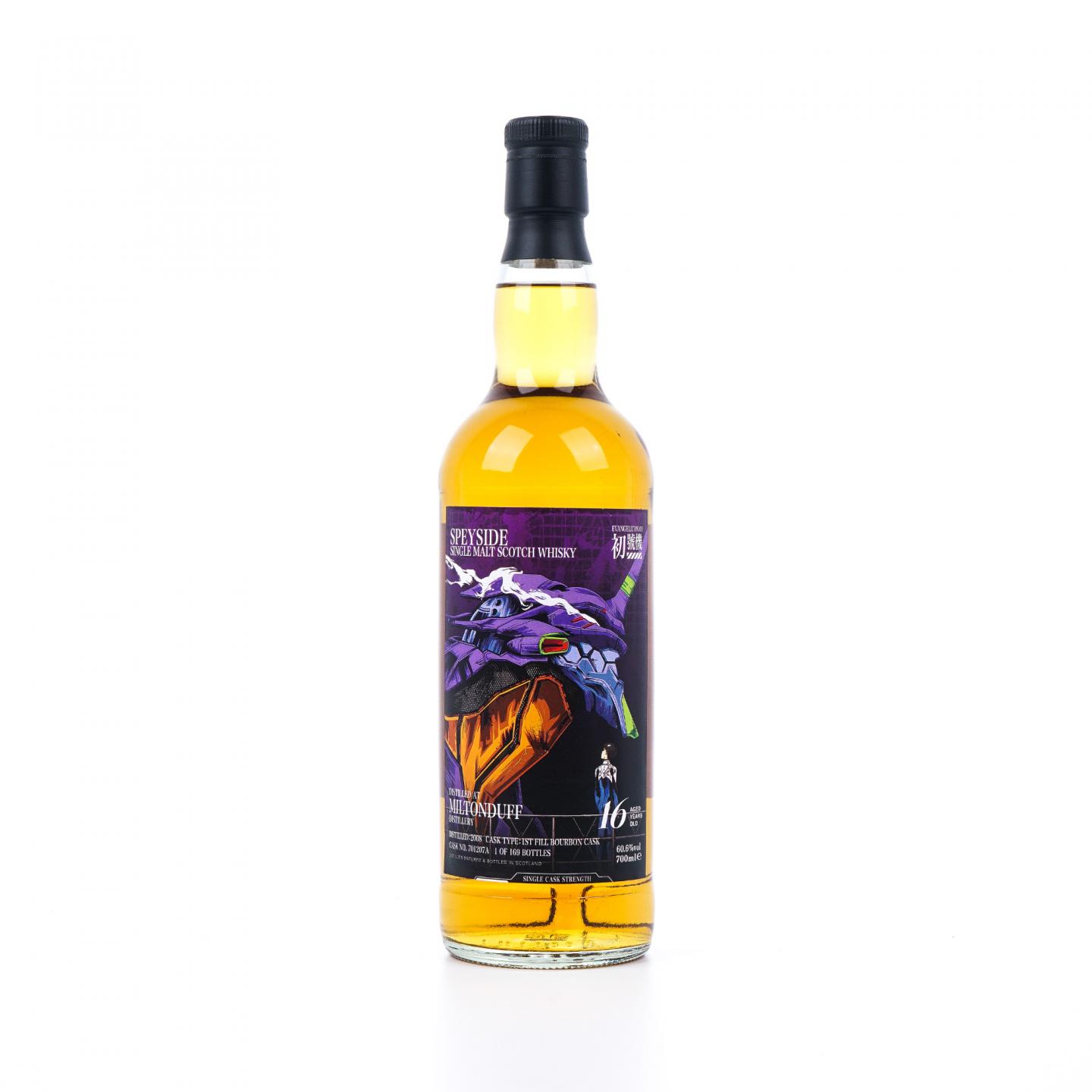 Miltonduff 弥尔顿达夫 16年 2008 EVA初号机破真嗣 单桶桶强 礼盒