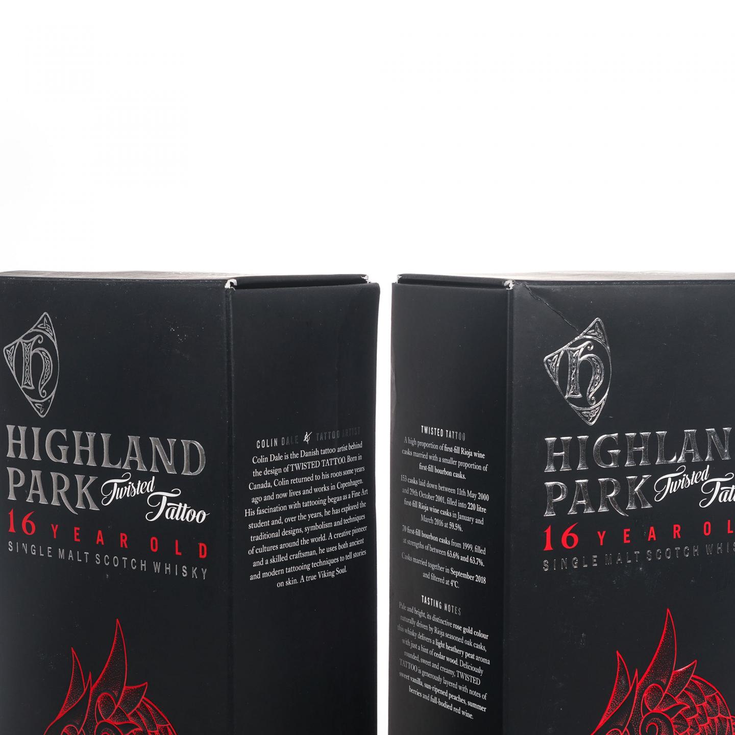 Highland Park 高原骑士 16年 Twisted Tattoo 6支组