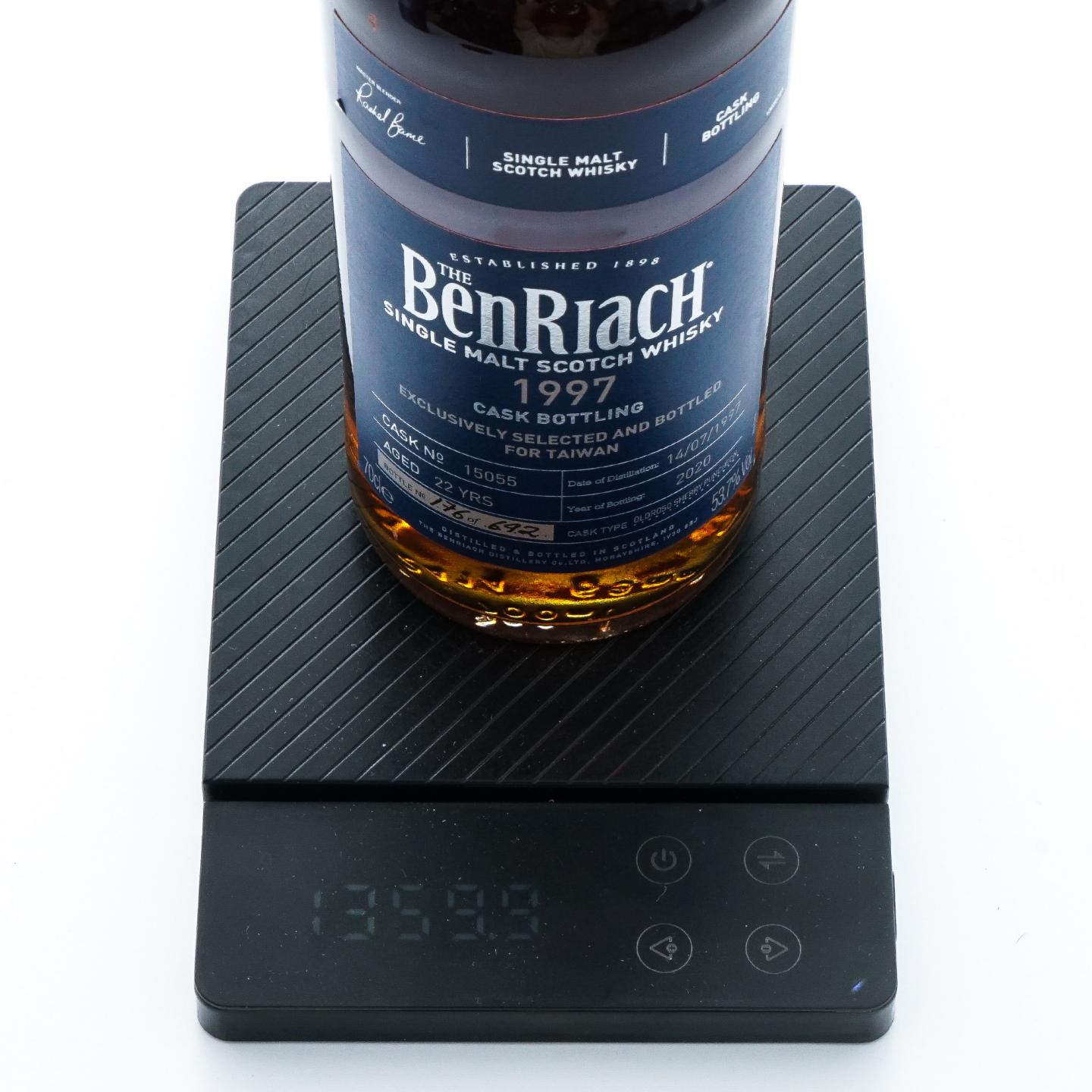 BenRiach 本利亚克 22年 1997-2020 雪莉桶#15055