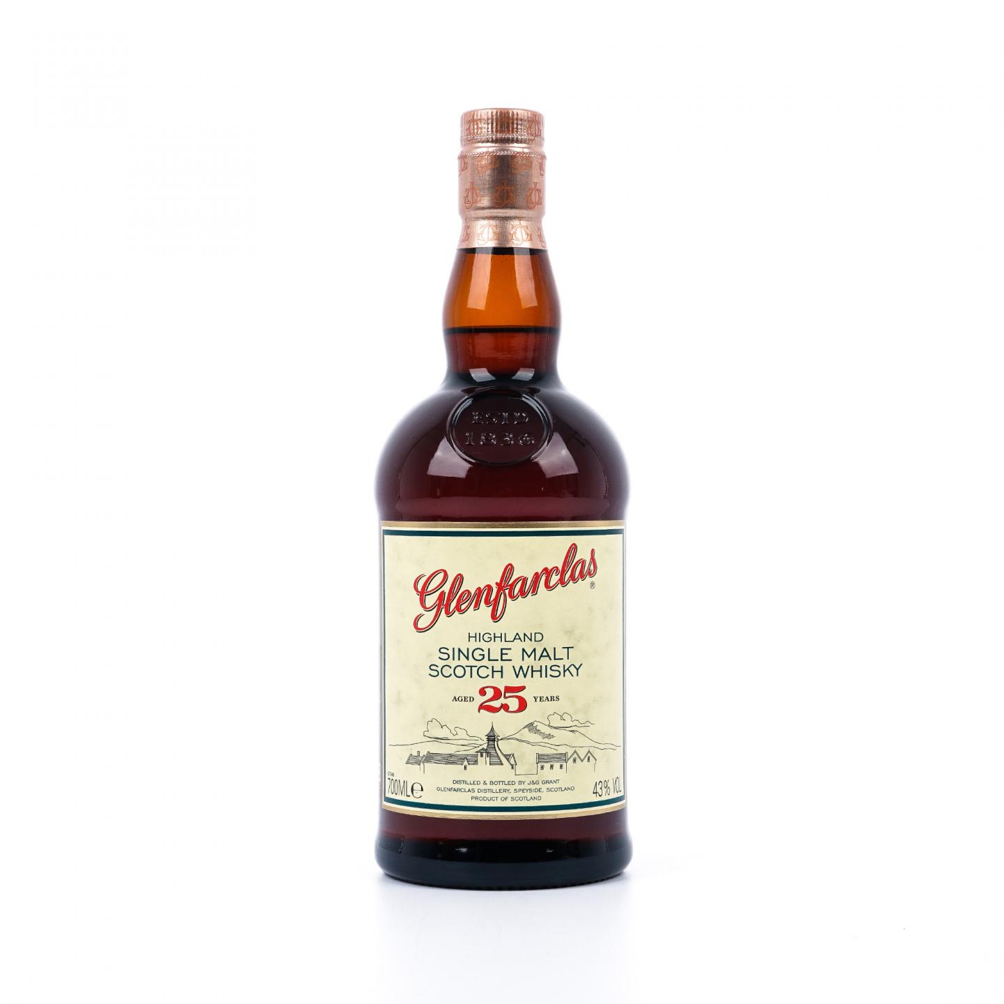 Glenfarclas 格兰花格 25年 圆筒 700ML