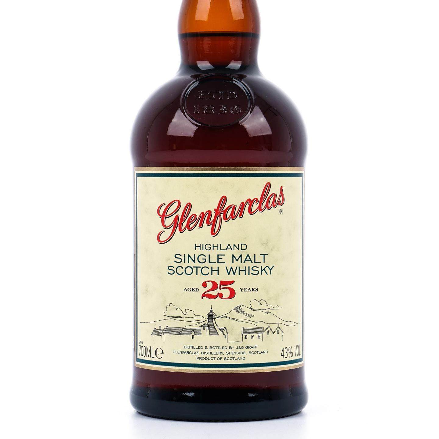 Glenfarclas 格兰花格 25年 圆筒 700ML