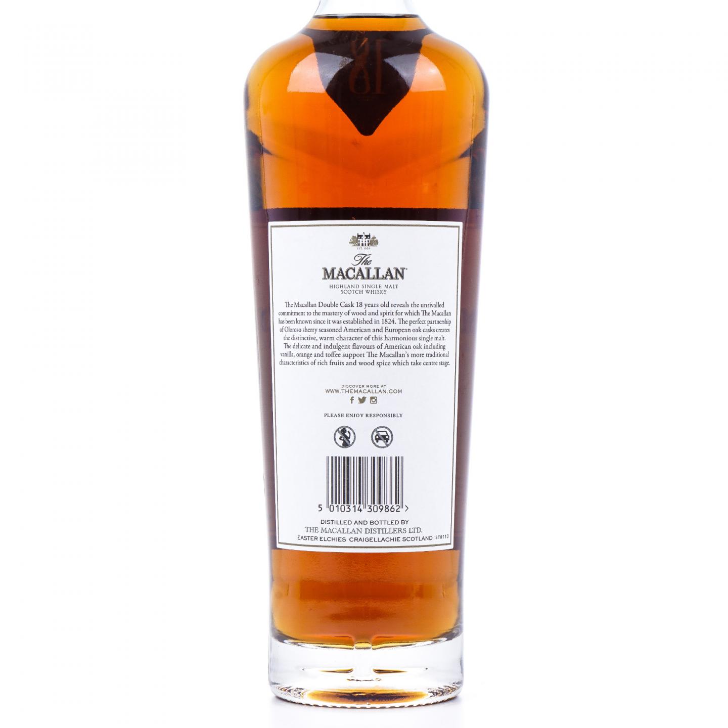 【附X光图】Macallan 麦卡伦 18年 Double Cask 2022