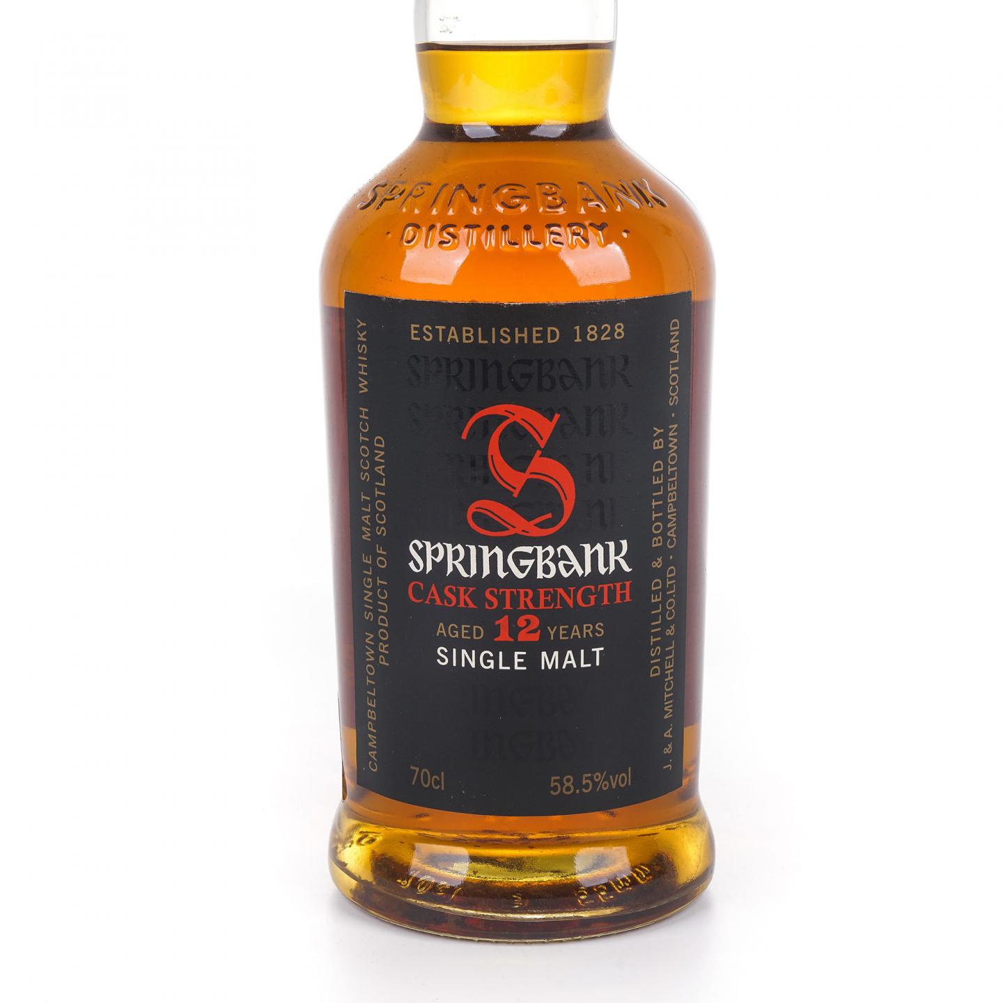 Springbank 云顶 12年 桶强 58.5%Vol.