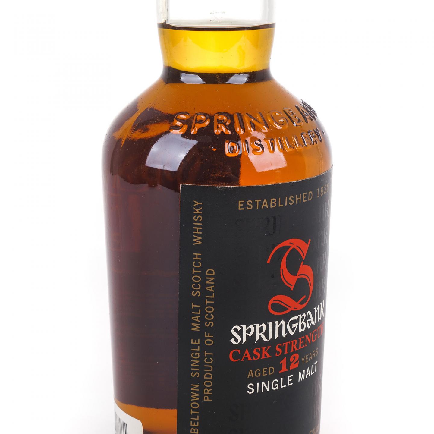 Springbank 云顶 12年 桶强 58.5%Vol.