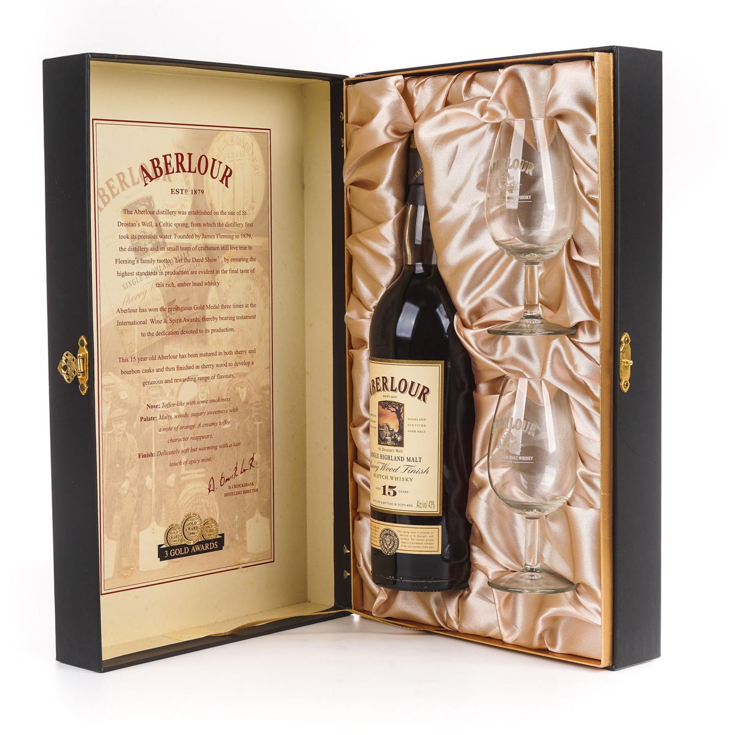 Aberlour 雅伯莱 15年 雪莉桶后熟 750ML