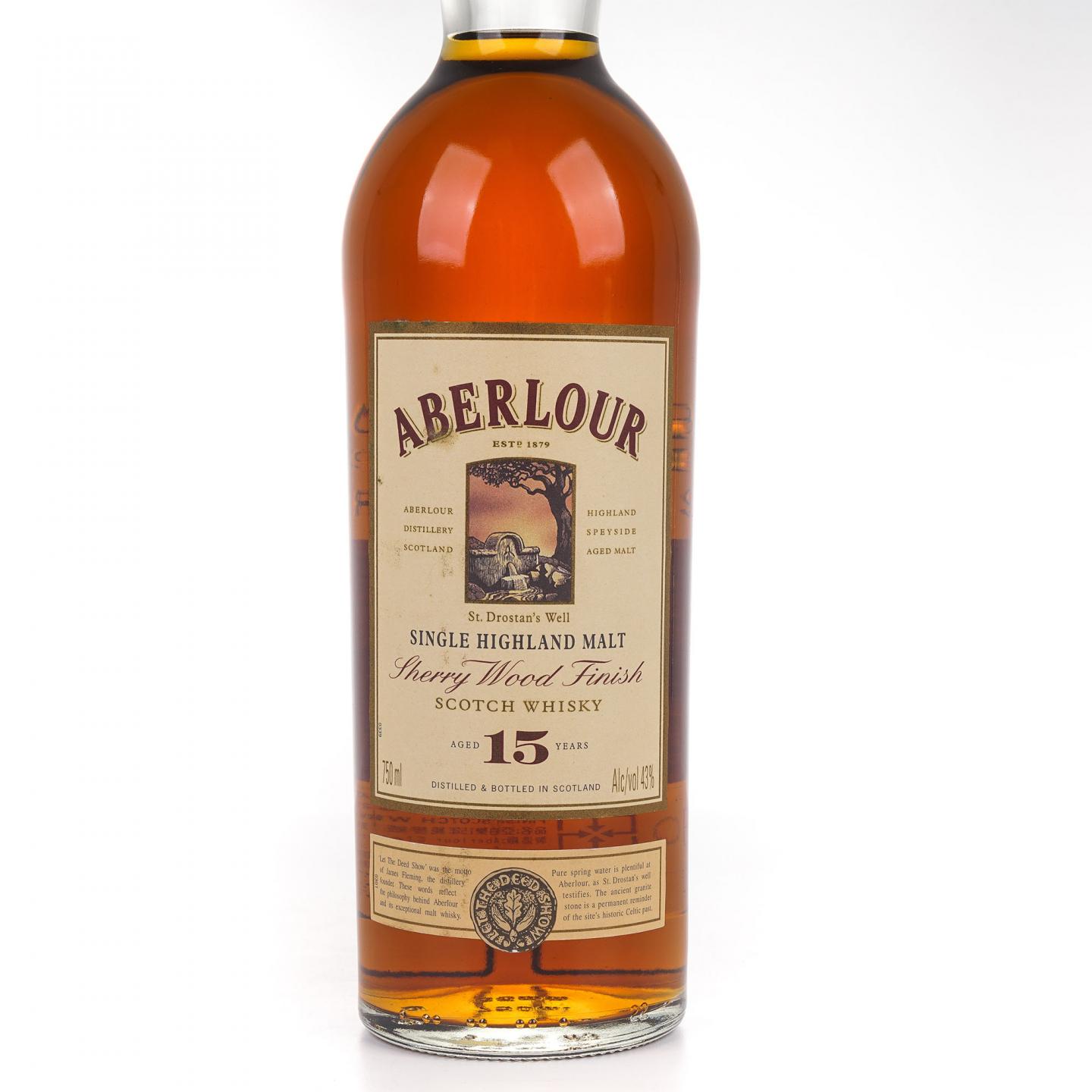 Aberlour 雅伯莱 15年 雪莉桶后熟 750ML