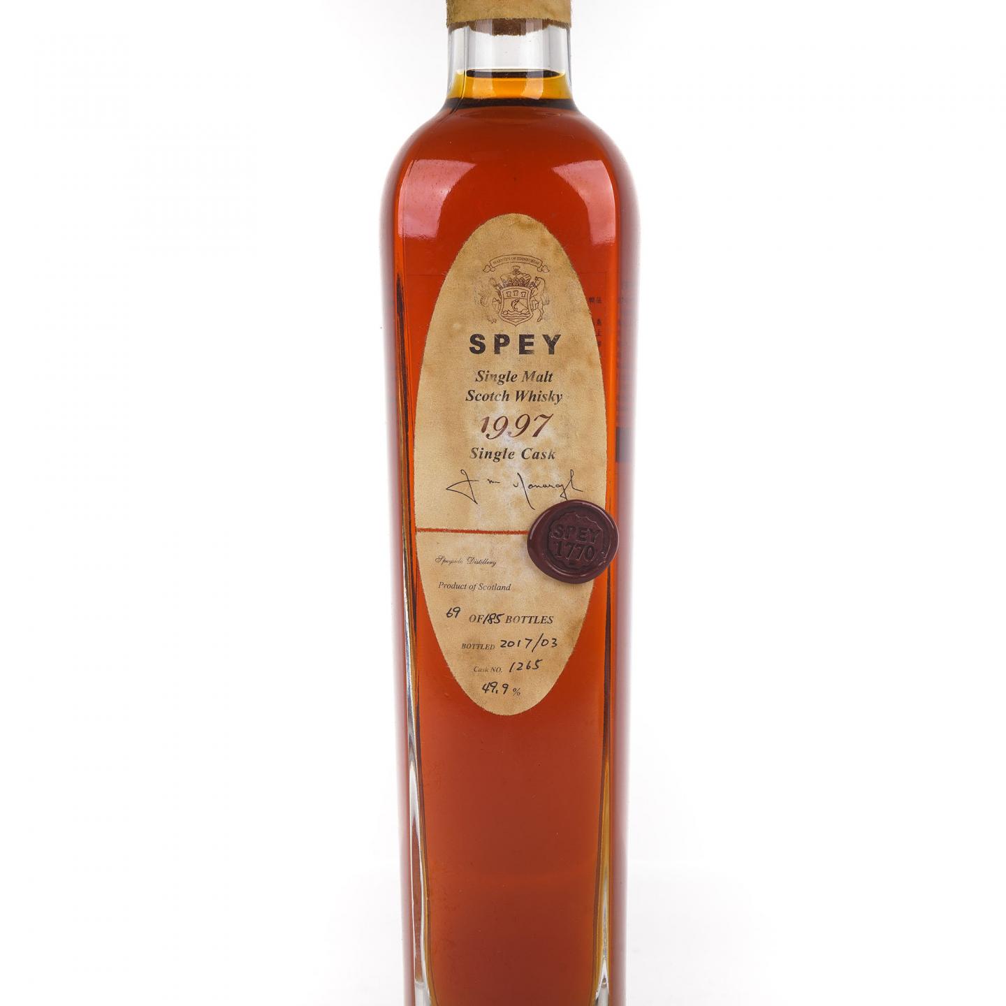 Spey 诗贝 1997-2017 单桶#1265 500ml