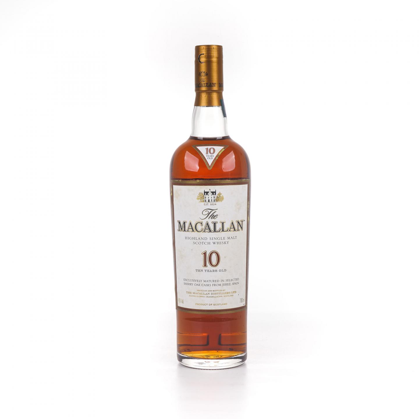 Macallan 麦卡伦 10年 雪莉桶 700ML