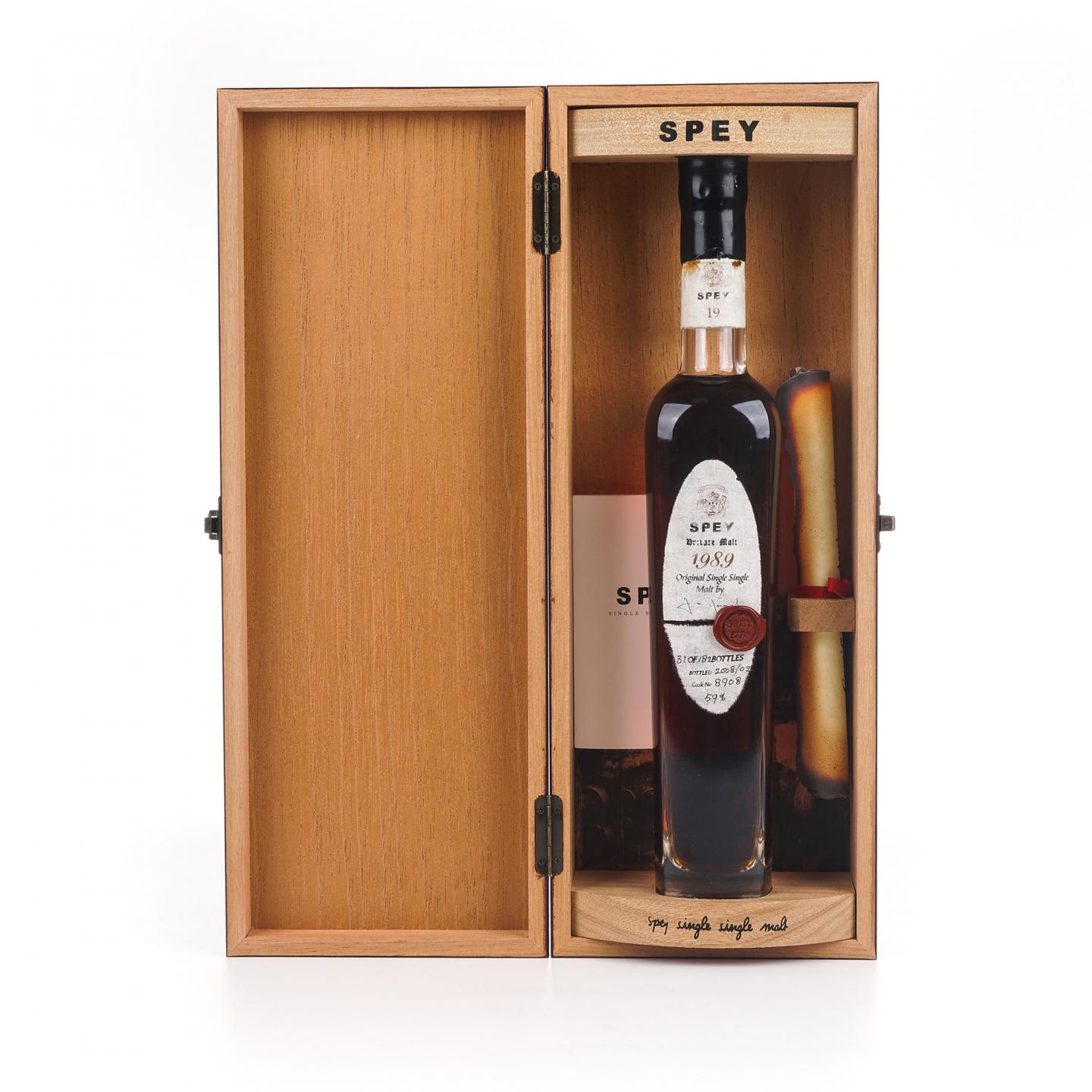 Spey 诗贝 1989-2008 桶号#8908 500ml