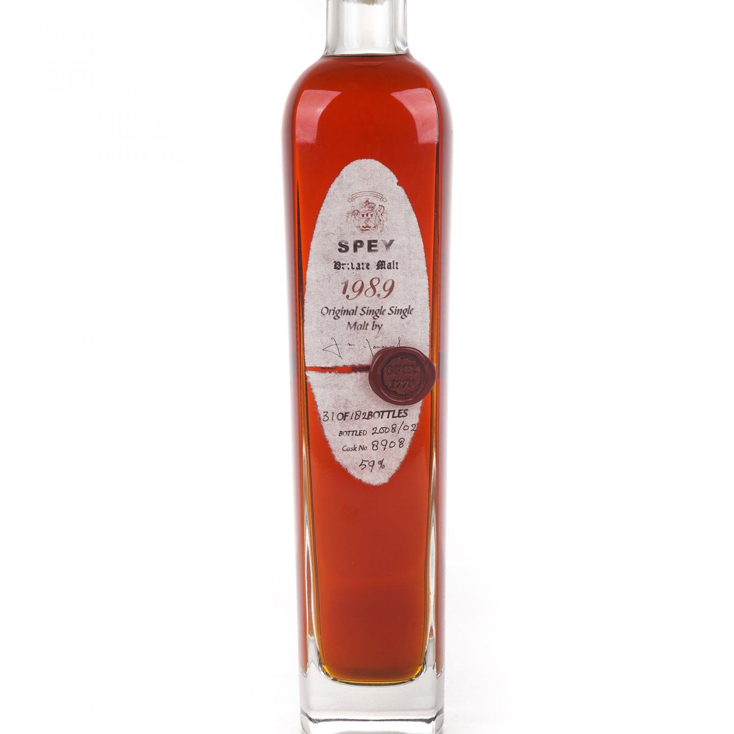 Spey 诗贝 1989-2008 桶号#8908 500ml
