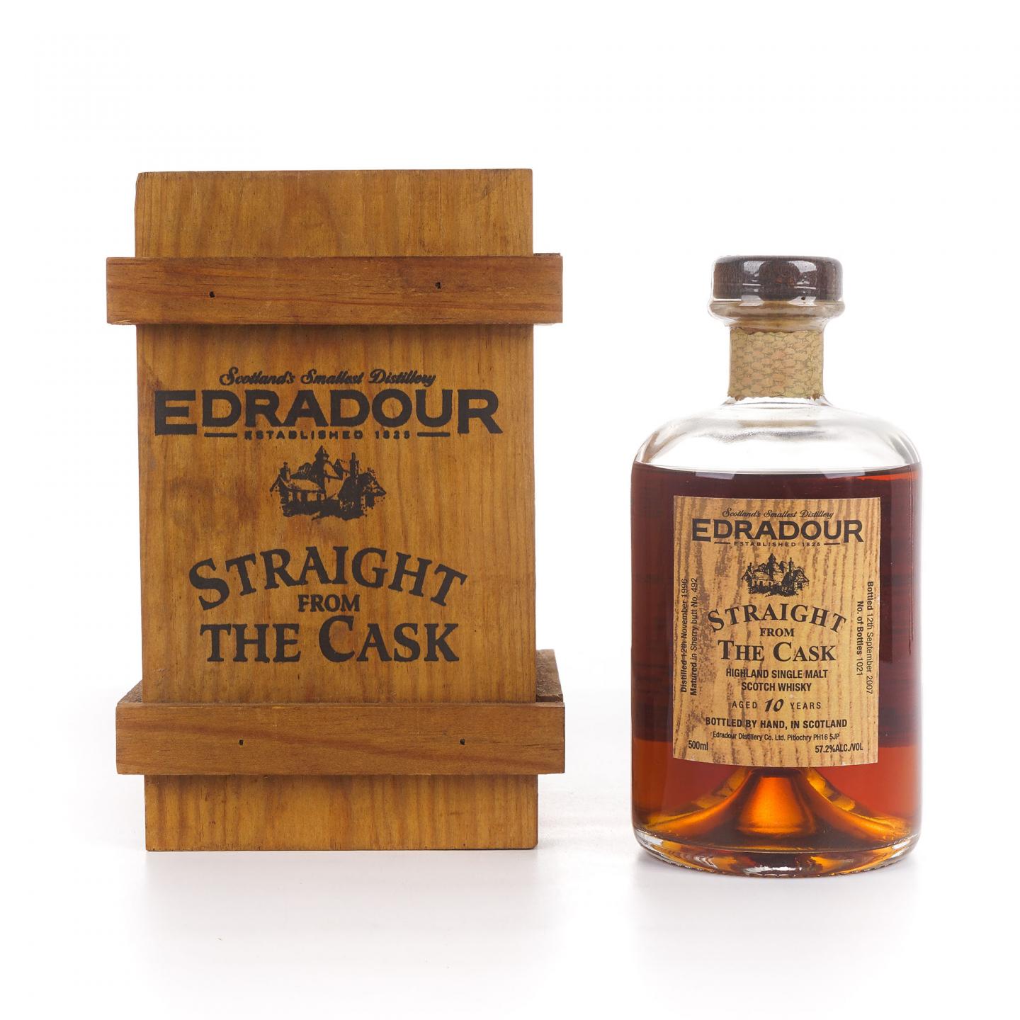 Edradour 埃德拉多尔 10年 1996-2007 雪莉桶#492 500ml