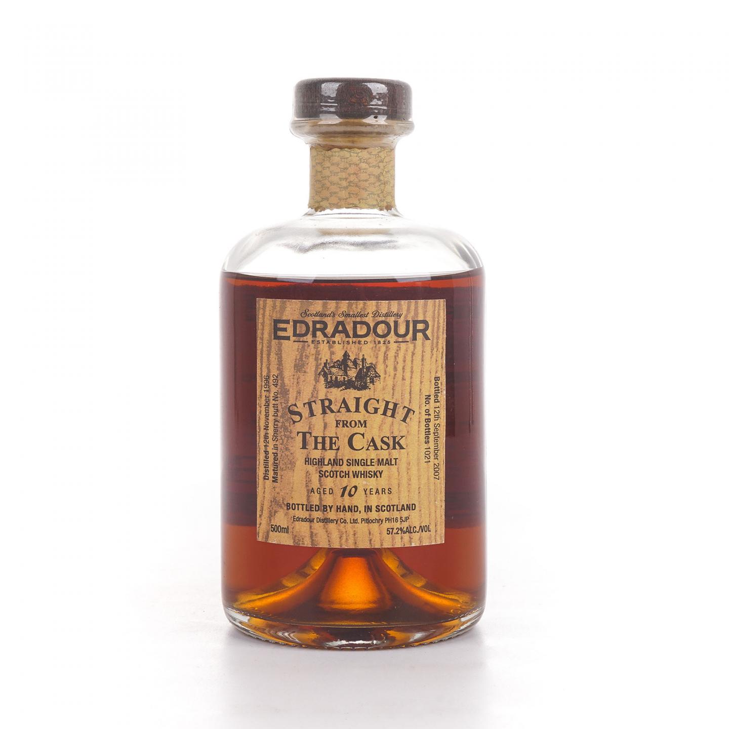 Edradour 埃德拉多尔 10年 1996-2007 雪莉桶#492 500ml