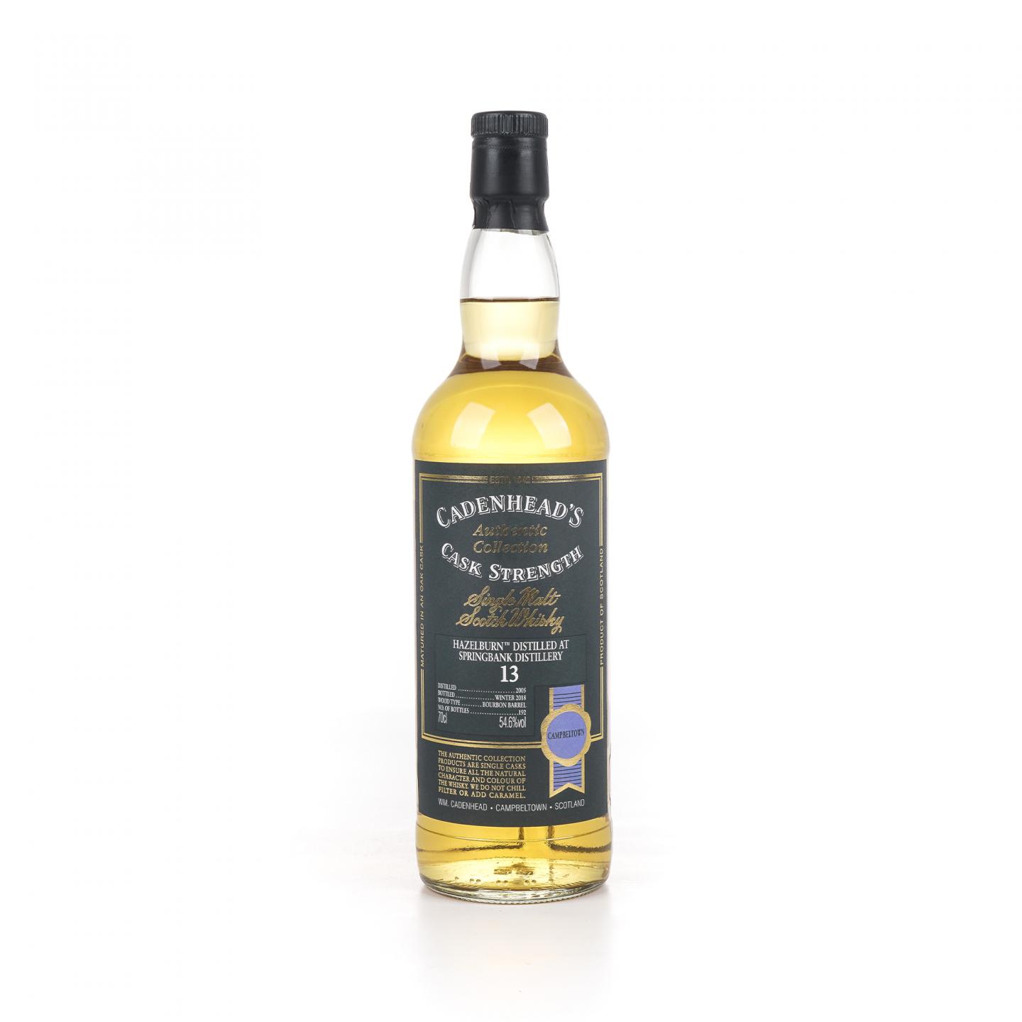 Hazelburn 哈索本 13年 2005-2018 CA 桶强