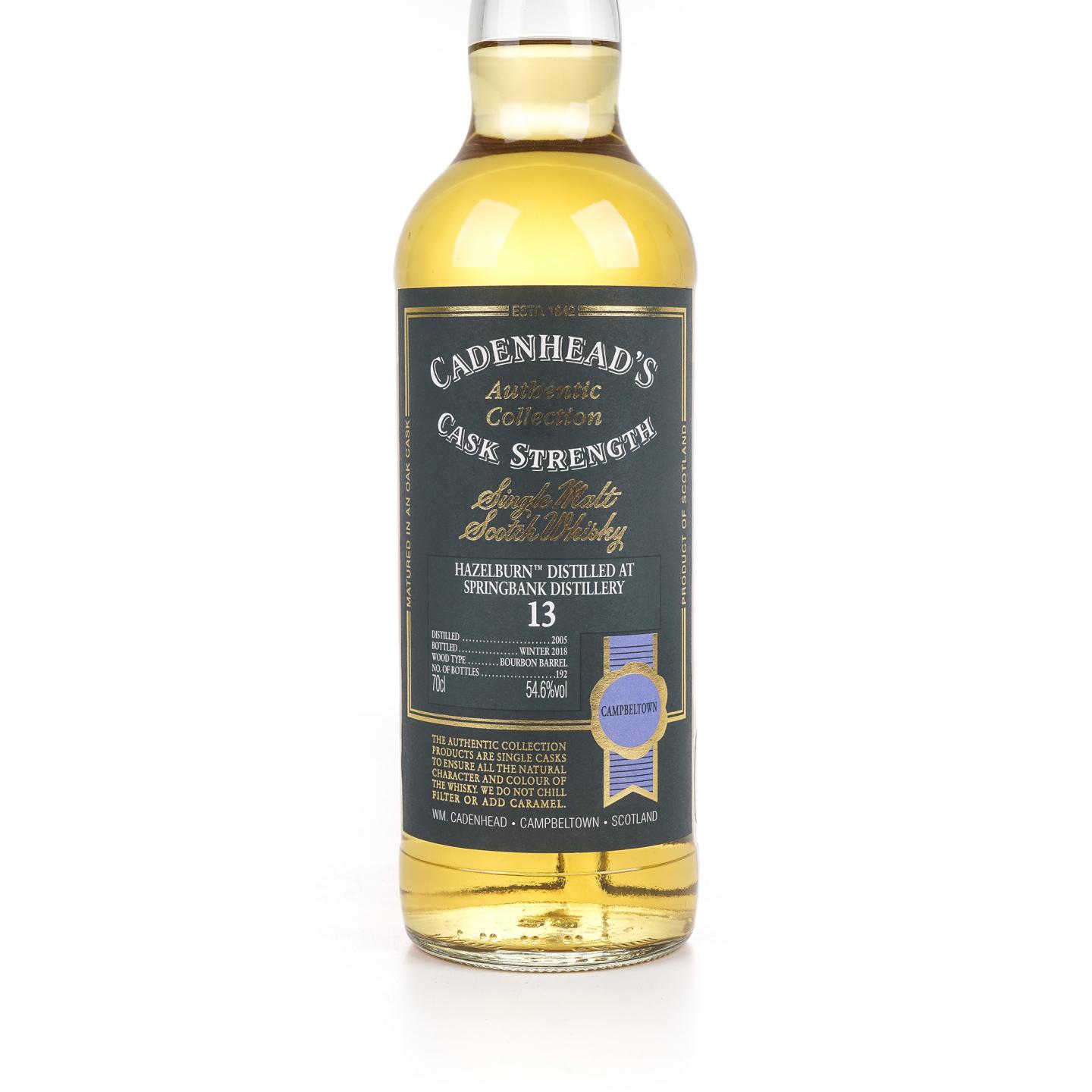 Hazelburn 哈索本 13年 2005-2018 CA 桶强