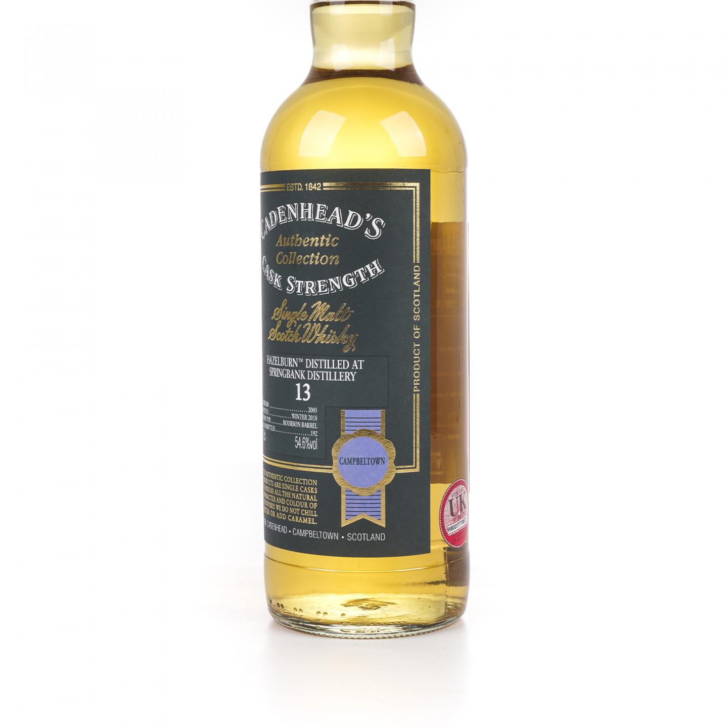 Hazelburn 哈索本 13年 2005-2018 CA 桶强