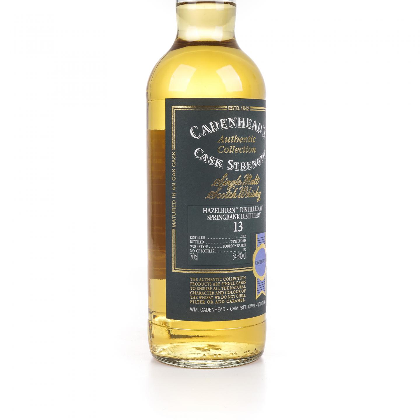 Hazelburn 哈索本 13年 2005-2018 CA 桶强