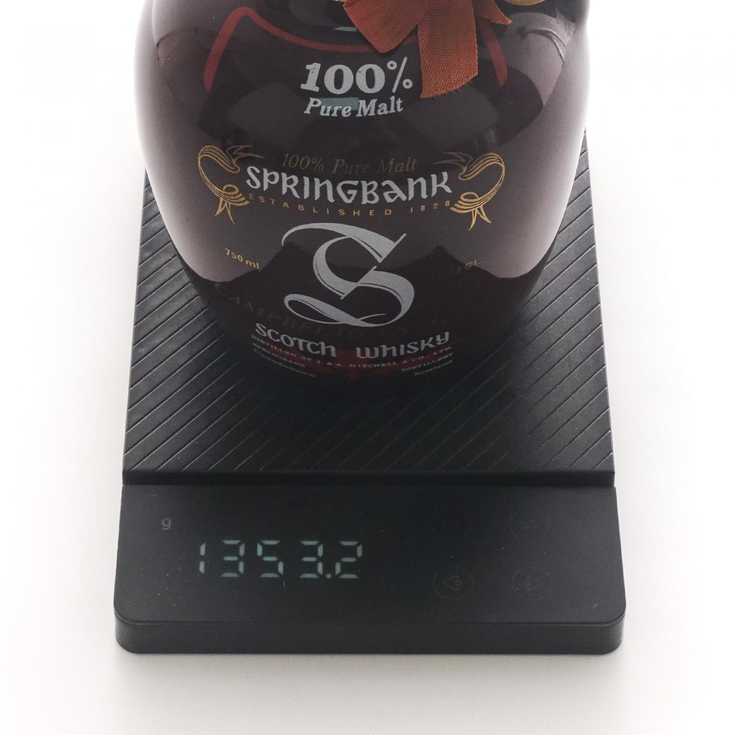 Springbank 云顶 红瓷瓶 100% Pure Malt 750ml