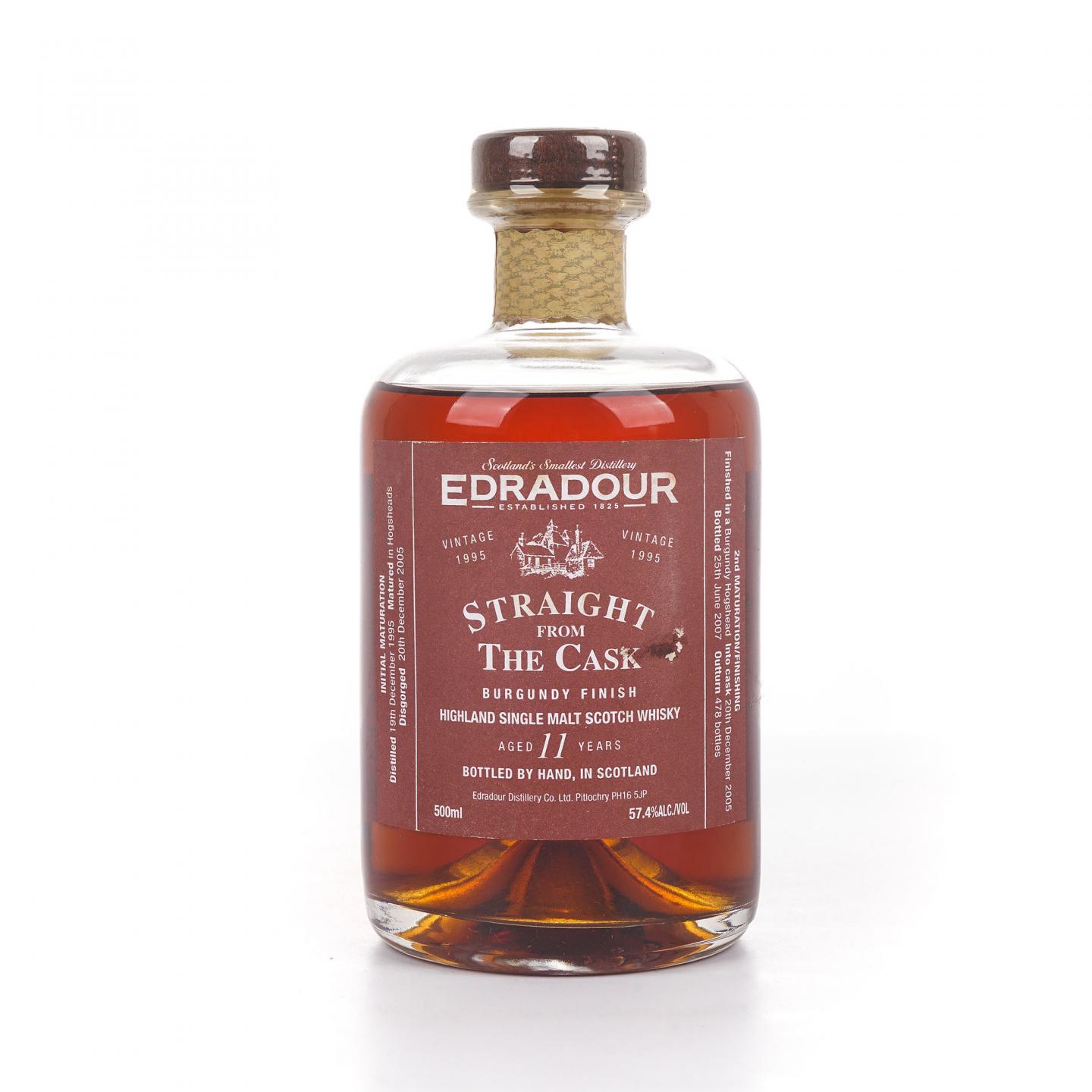 Edradour 埃德拉多尔 11年 1995-2007 500ml