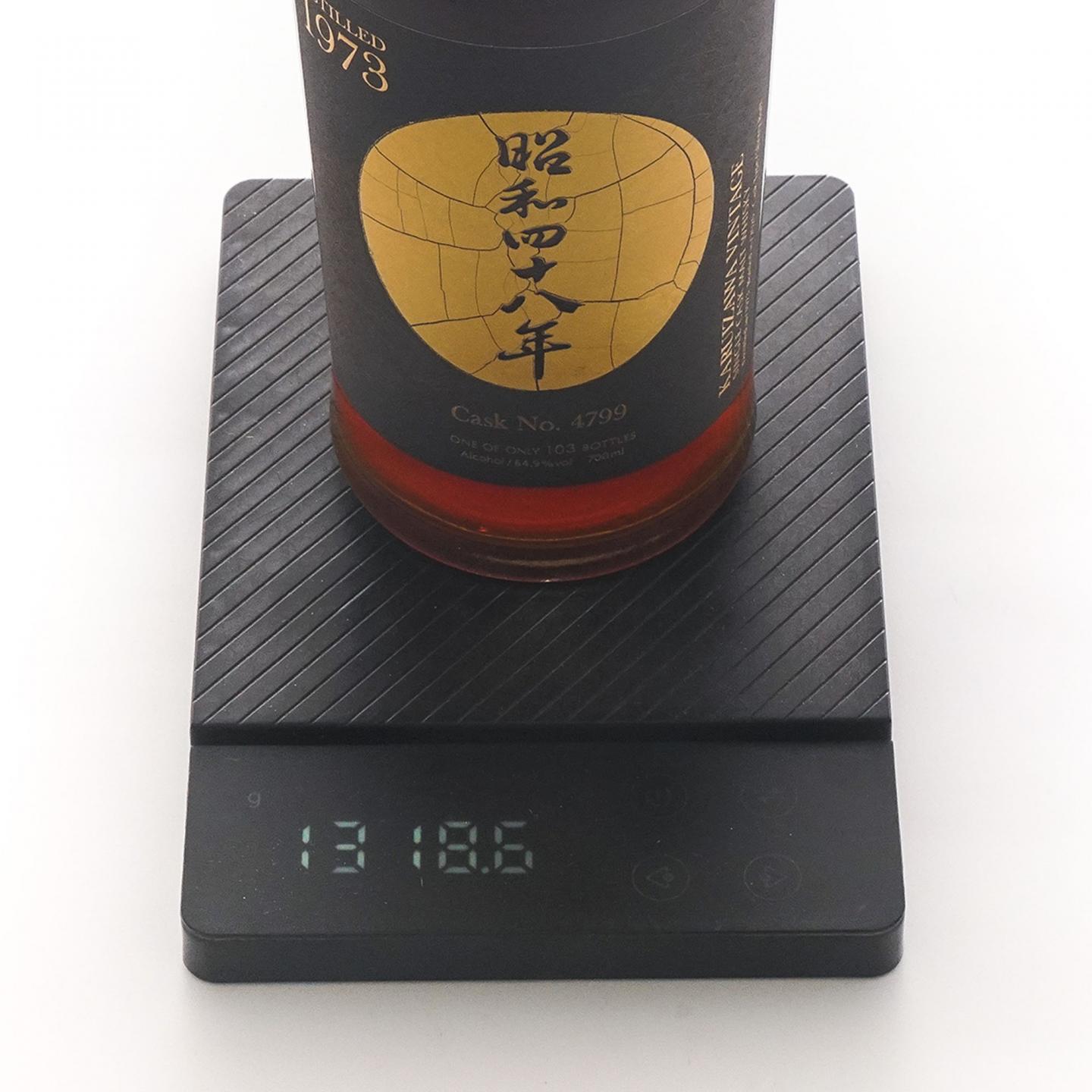 轻井泽 1973-2020 雪莉单桶#4799 昭和四十八年