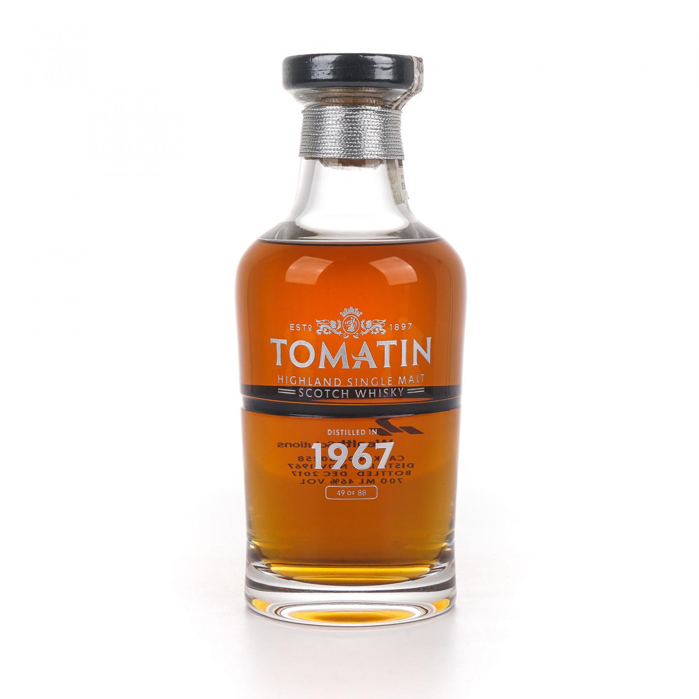 Tomatin 汤马丁 50年 1967-2017 雪莉桶#30258