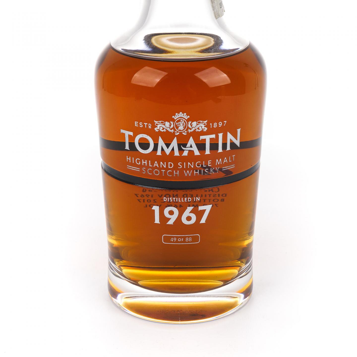 Tomatin 汤马丁 50年 1967-2017 雪莉桶#30258