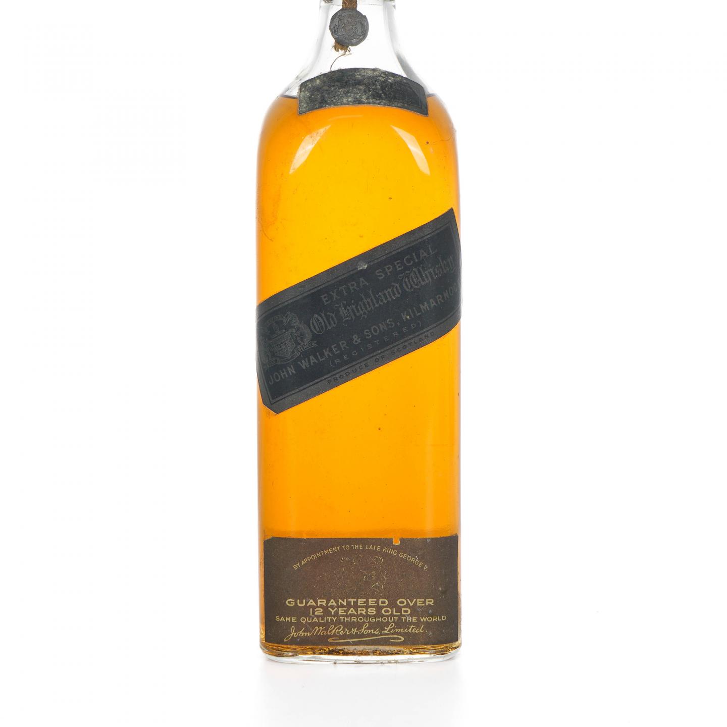 Johnnie Walker 尊尼获加 Guaranteed Over 12年