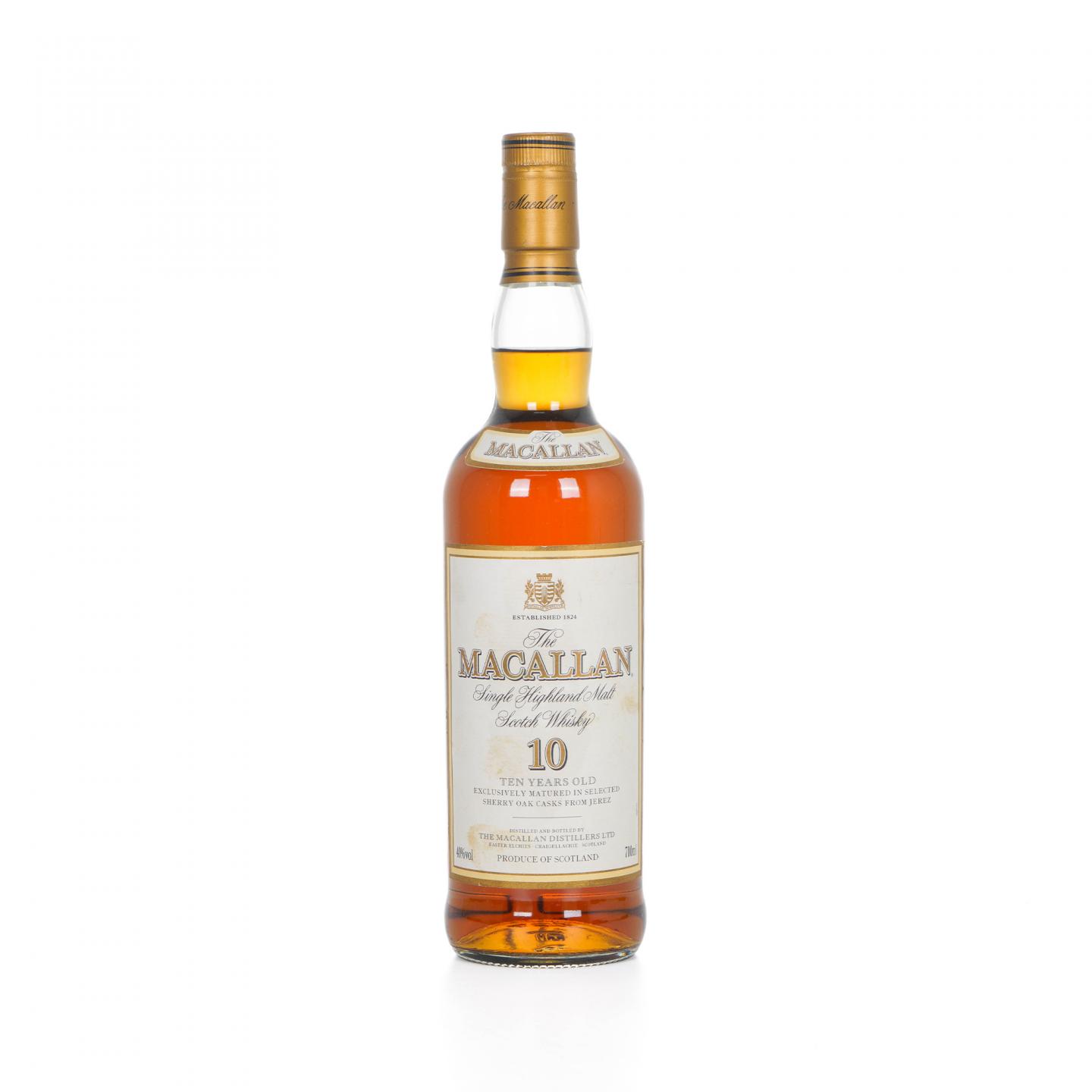 Macallan 麦卡伦 10年 雪莉桶 庄园版