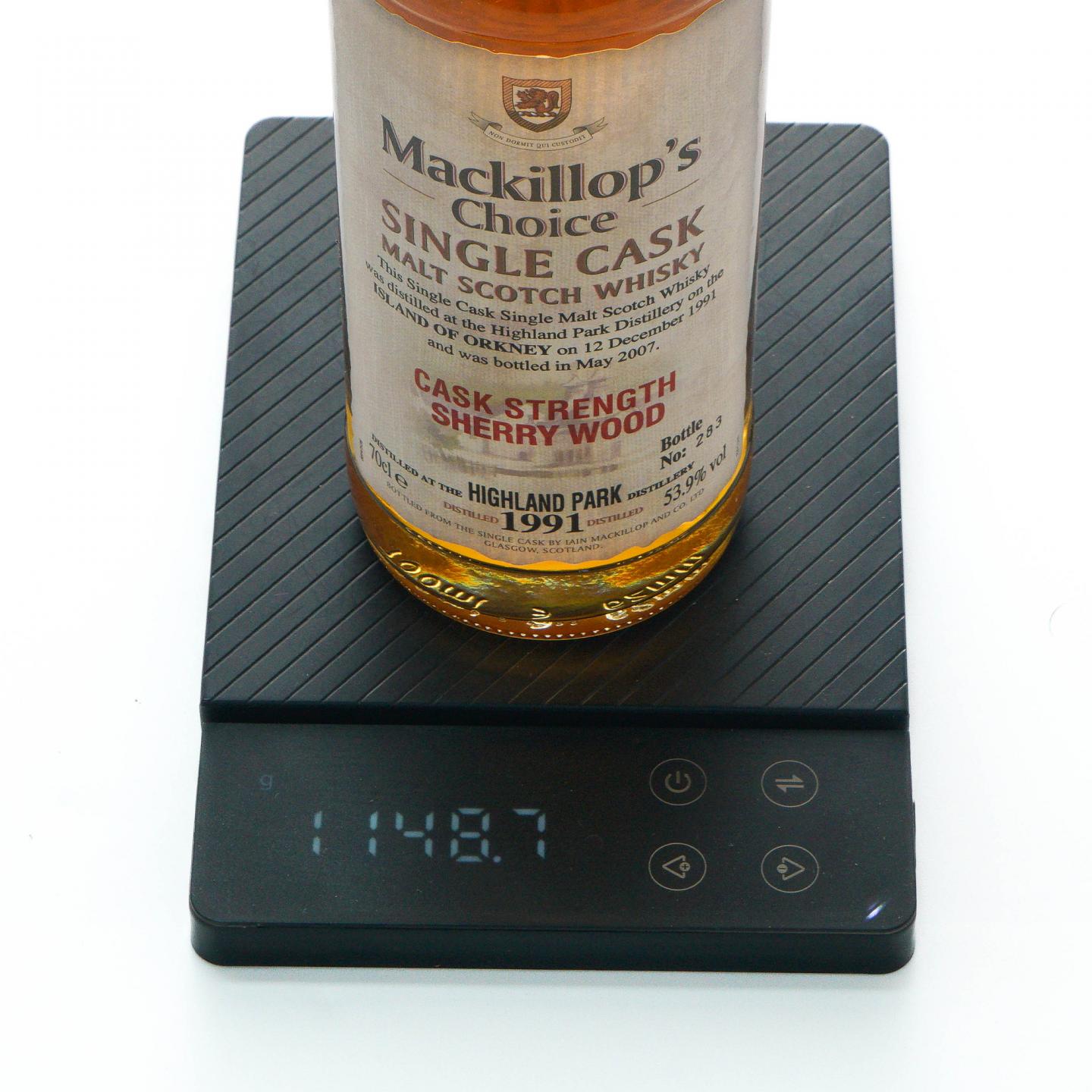 Highland Park 高原骑士 1991-2007 Mackillop's Choice