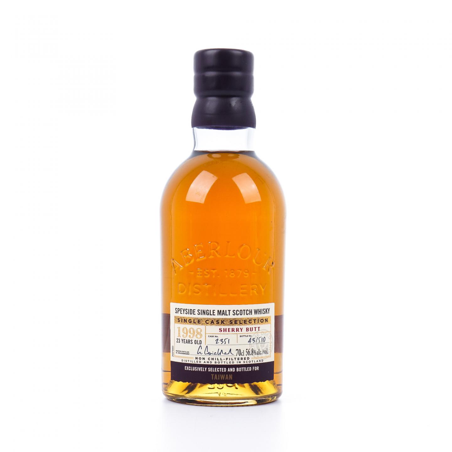 Aberlour 雅伯莱 23年 1998 雪莉桶#2351
