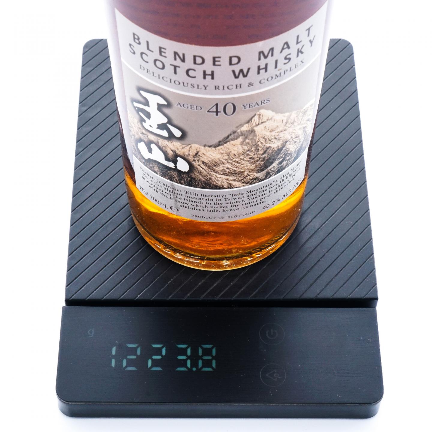 玉山 40年 苏格兰调和麦芽 台湾高山系列