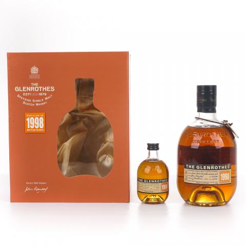Glenrothes 格兰路思 1998-2012 700ml+附赠2011年版 100ml 非原盒