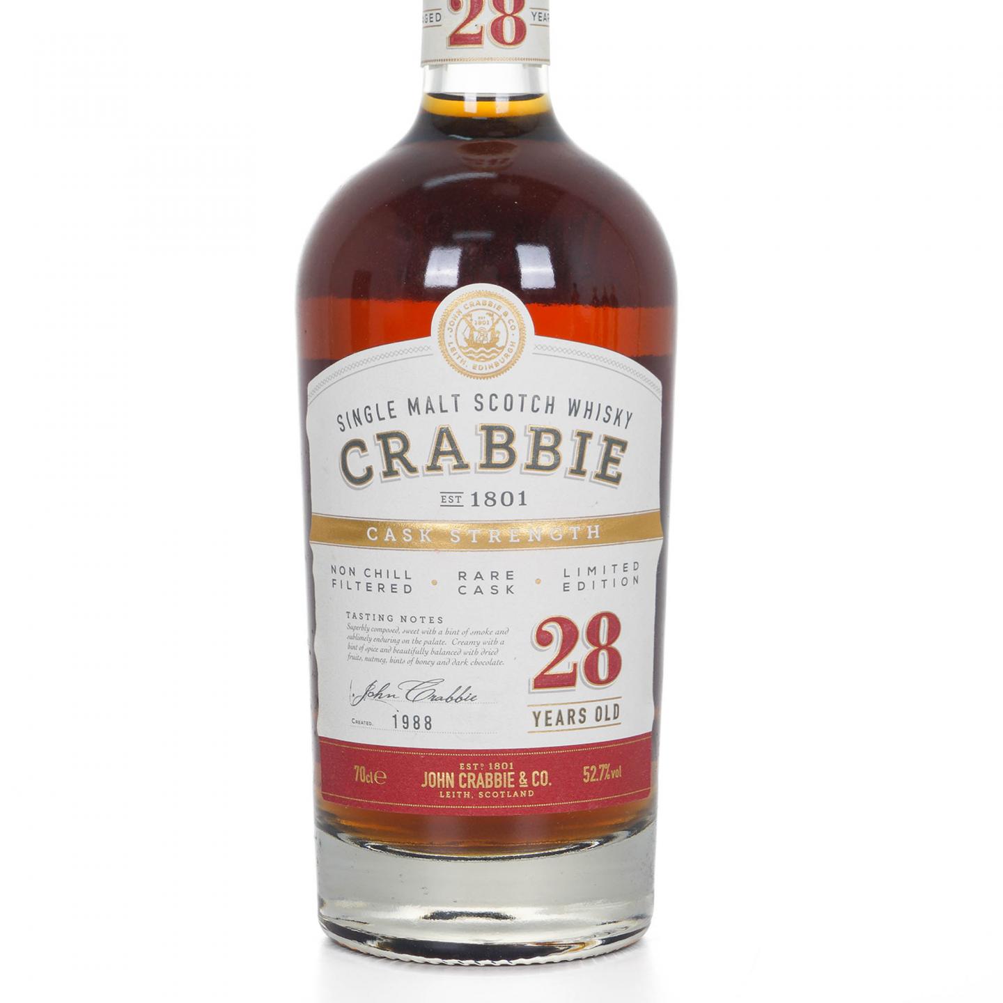 Crabbie 28年 1988 Rare Cask 桶强