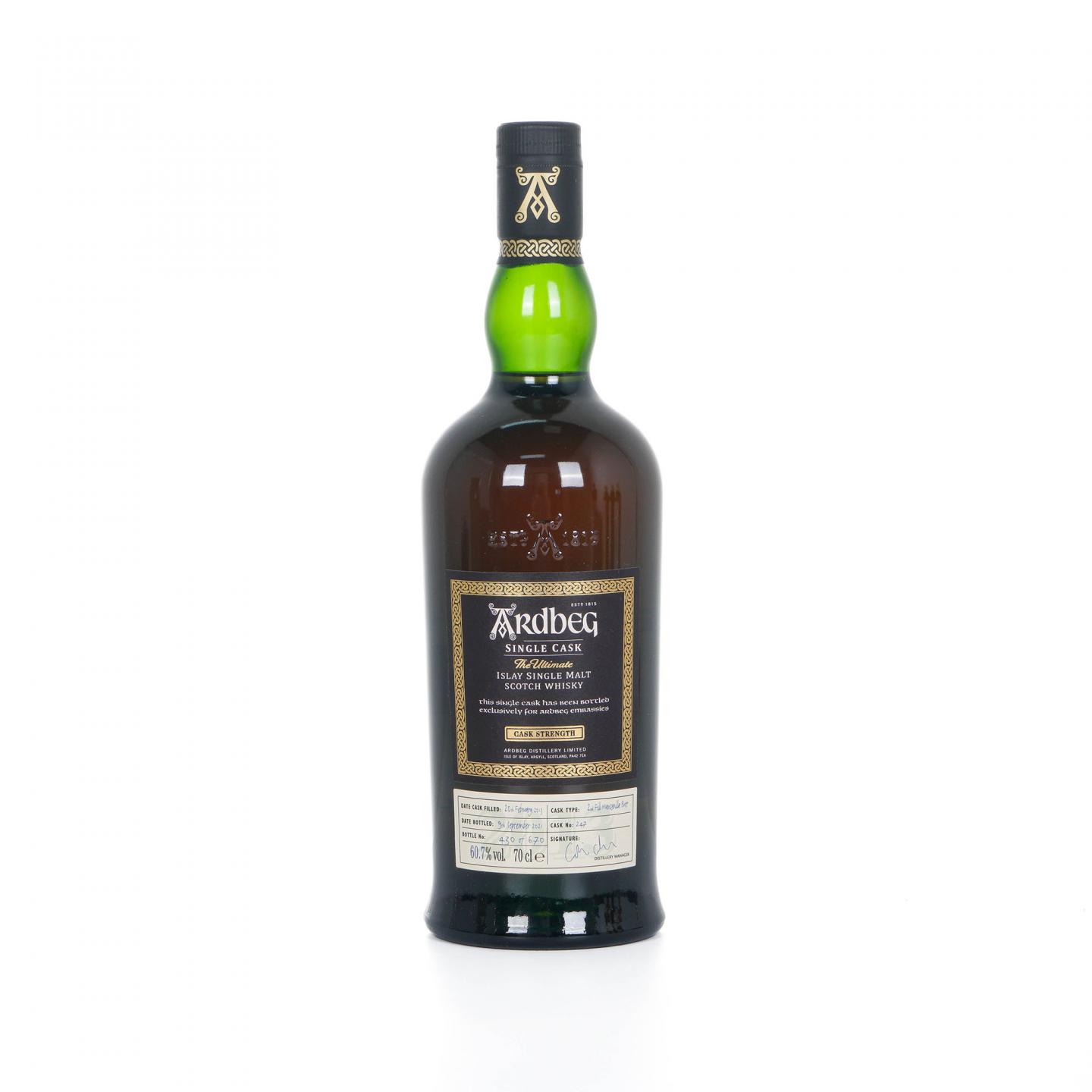 Ardbeg 阿贝 2013-2021 单桶 桶强#247