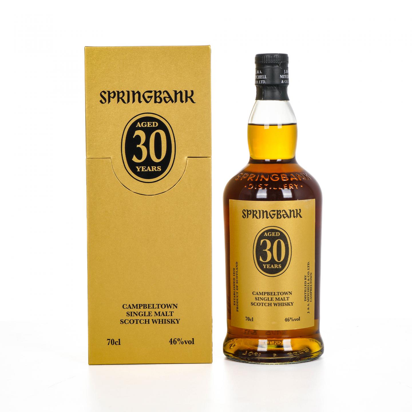 Springbank 云顶 30年 2025 700ml
