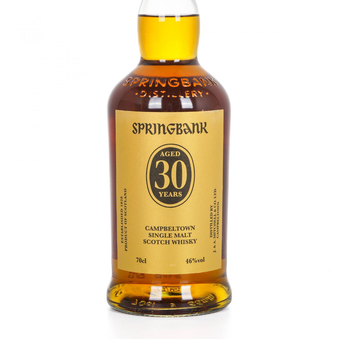 Springbank 云顶 30年 2025 700ml