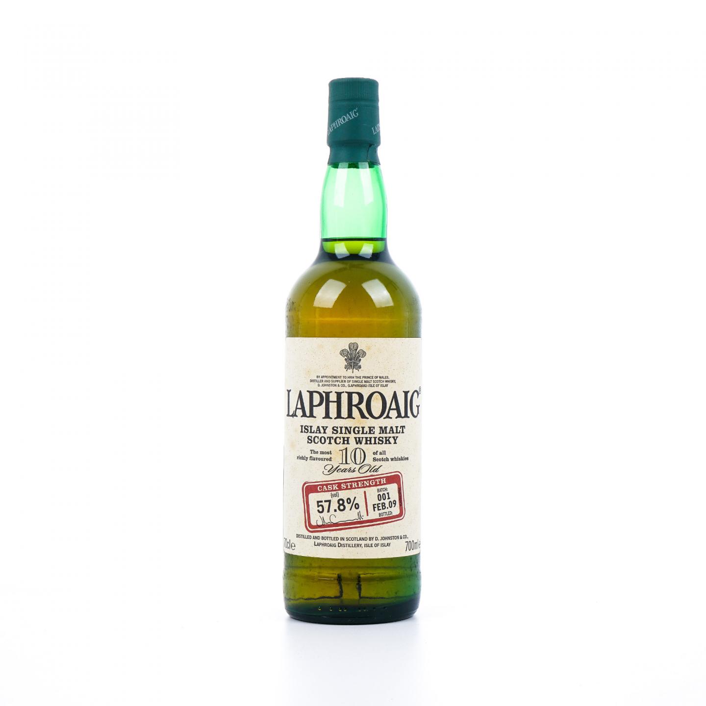 Laphroaig 拉弗格 10年 桶强 Batch 001 57.8%