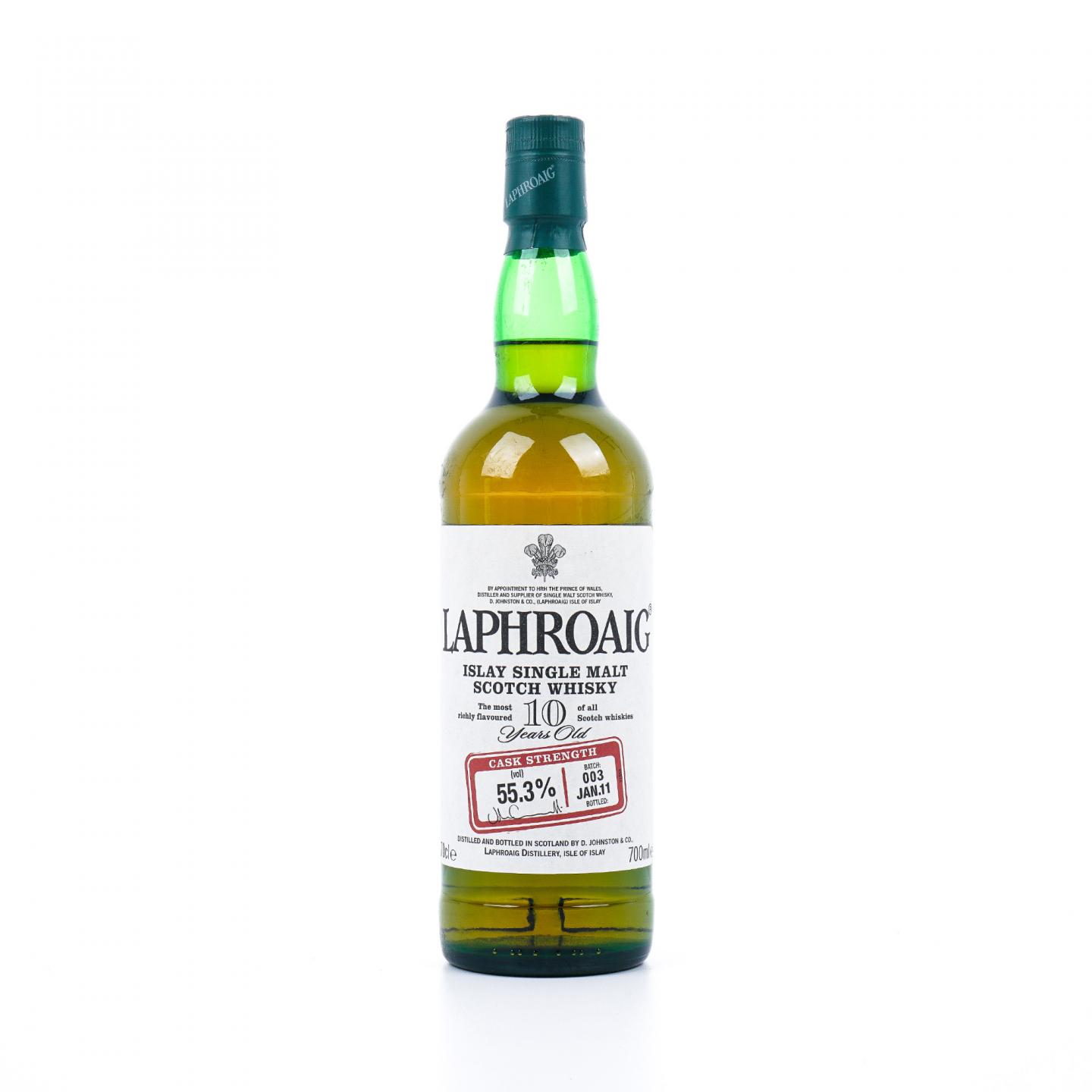 Laphroaig 拉弗格 10年 桶强 第003版 礼盒 55.3%vol.