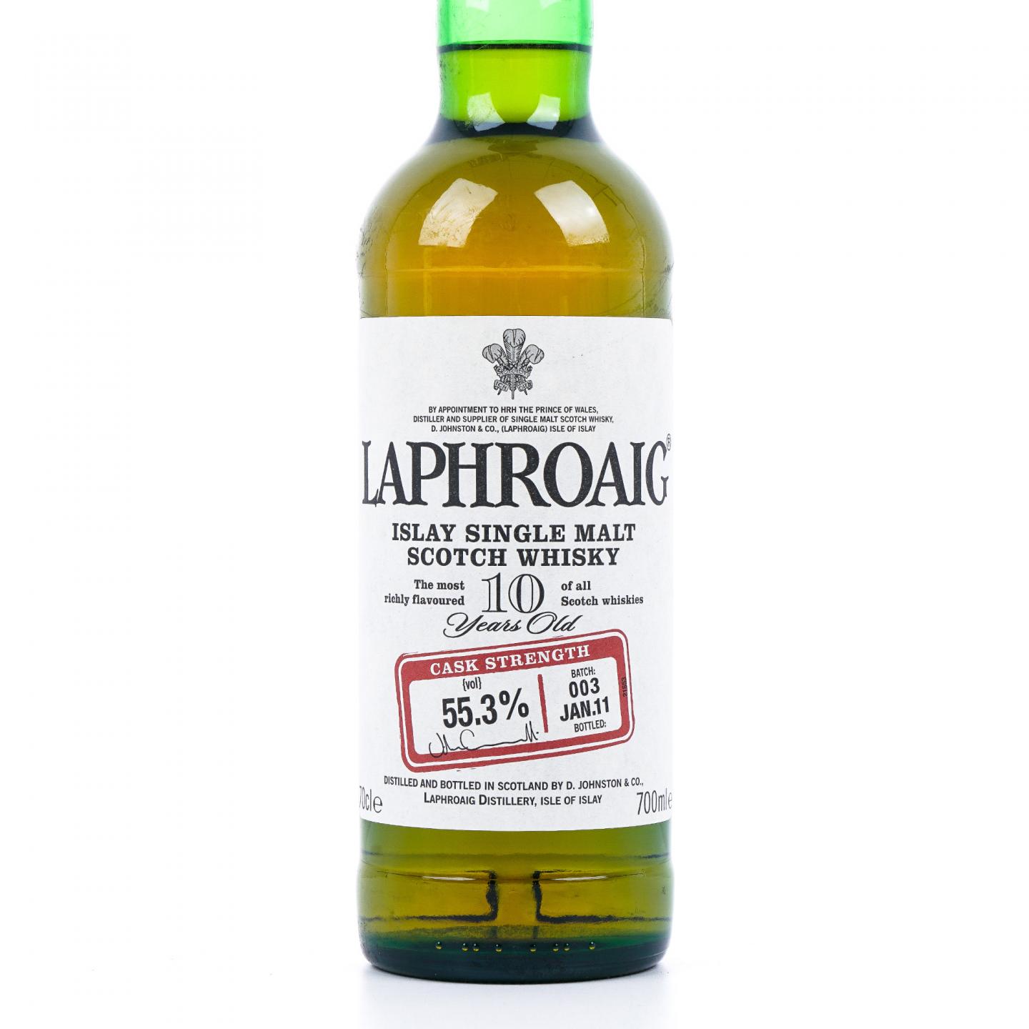 Laphroaig 拉弗格 10年 桶强 第003版 礼盒 55.3%vol.