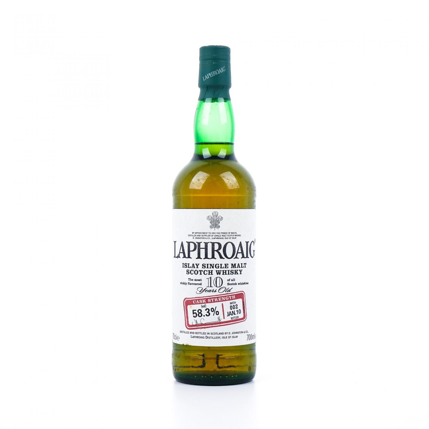 Laphroaig 拉弗格 10年 桶强 Batch 002 58.3%
