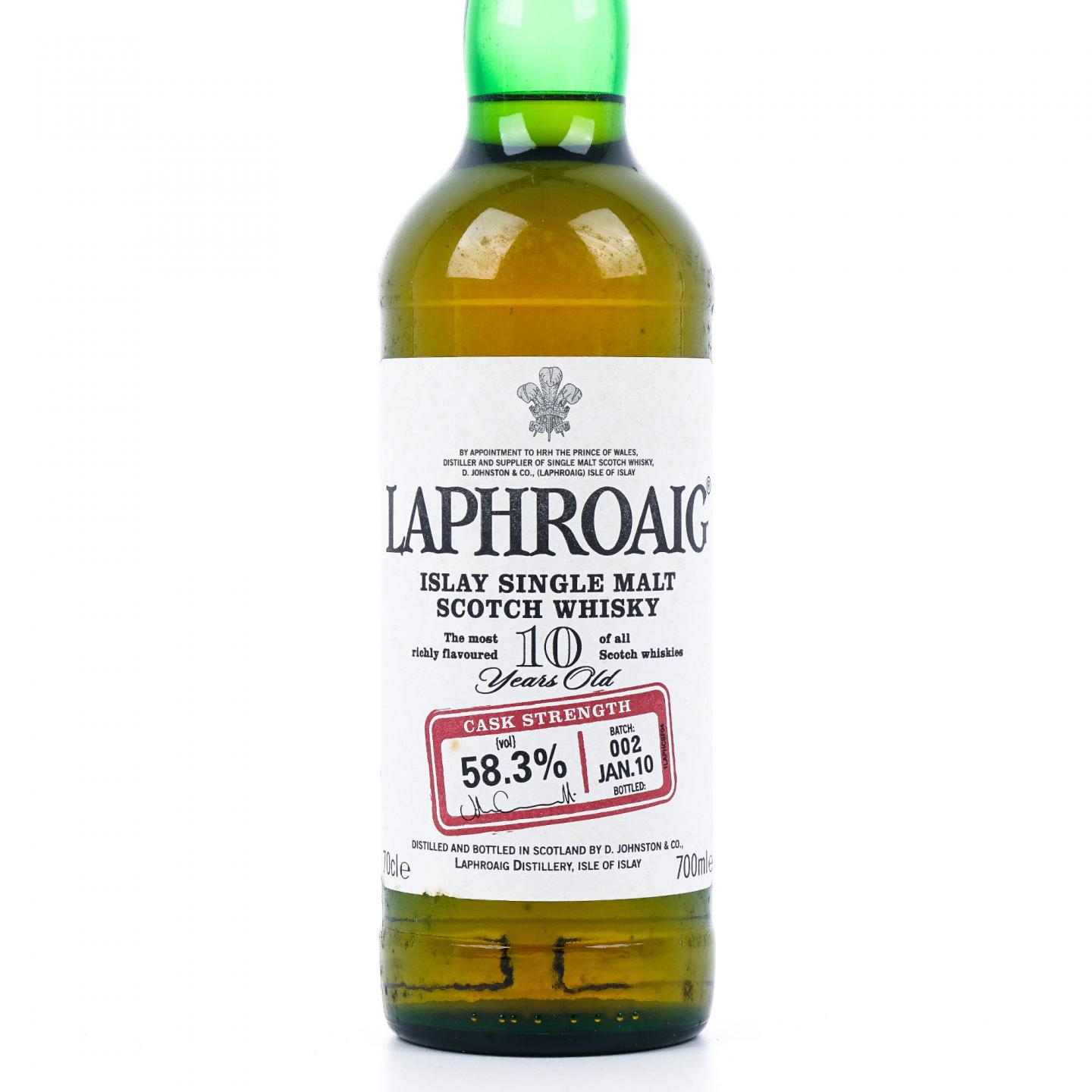 Laphroaig 拉弗格 10年 桶强 Batch 002 58.3%