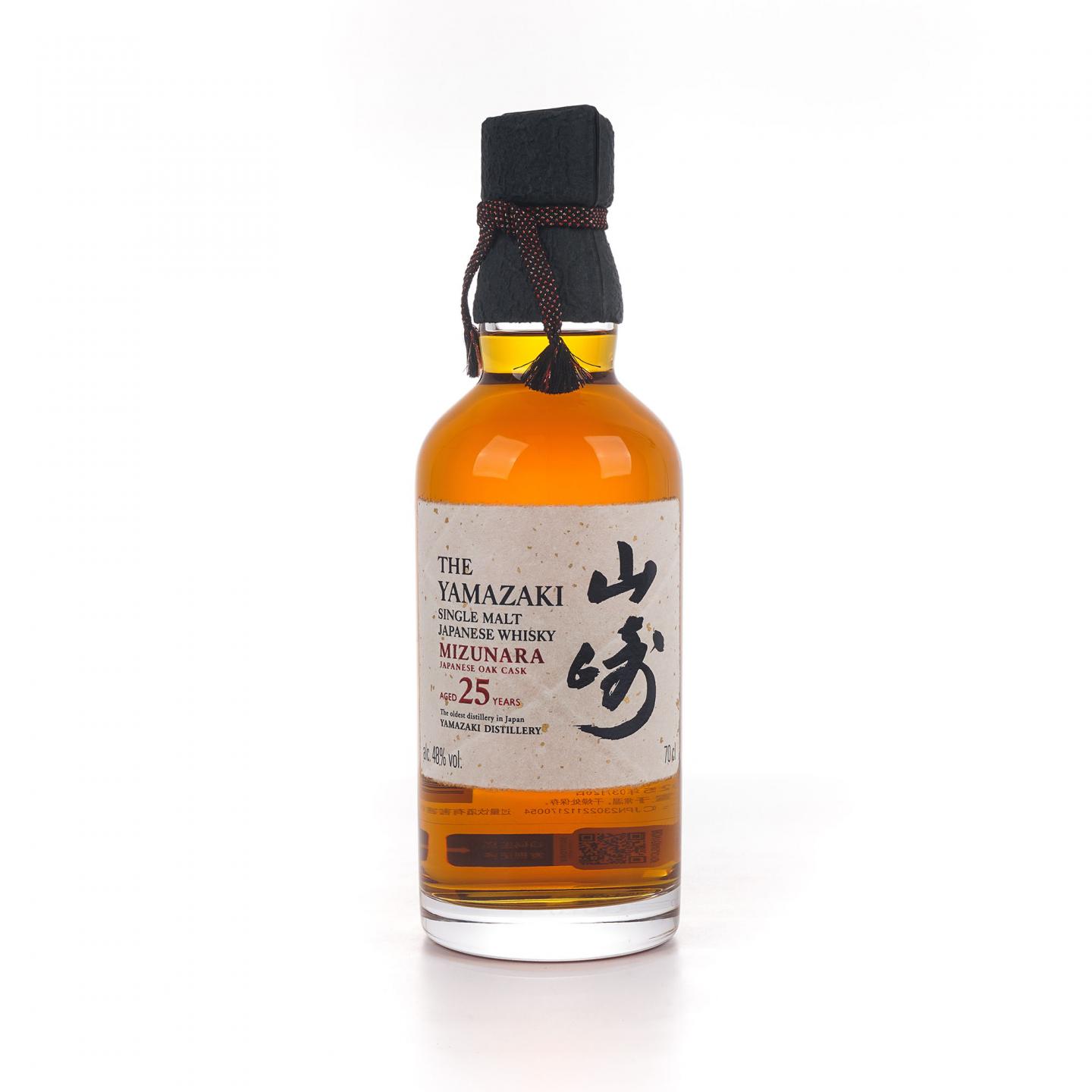 山崎 25年 2025 水楢桶 Mizunara