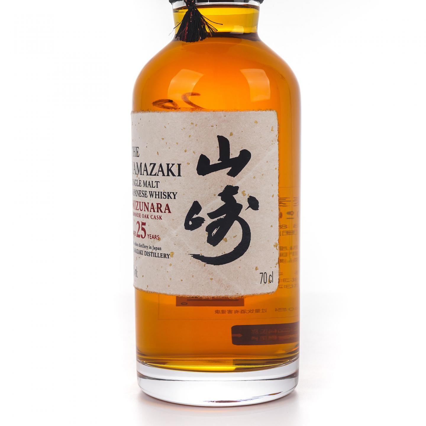 山崎 25年 2025 水楢桶 Mizunara