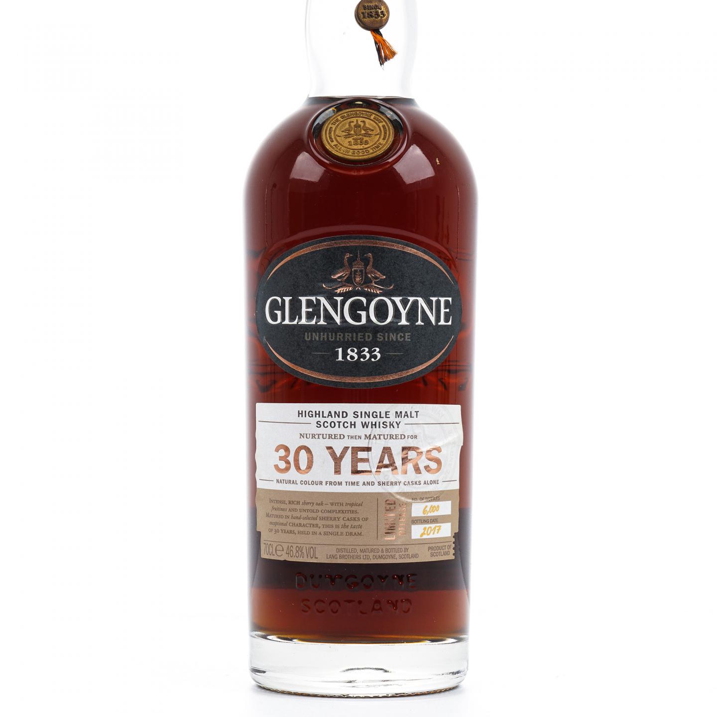 Glengoyne 格兰哥尼 30年 2017 木盒装