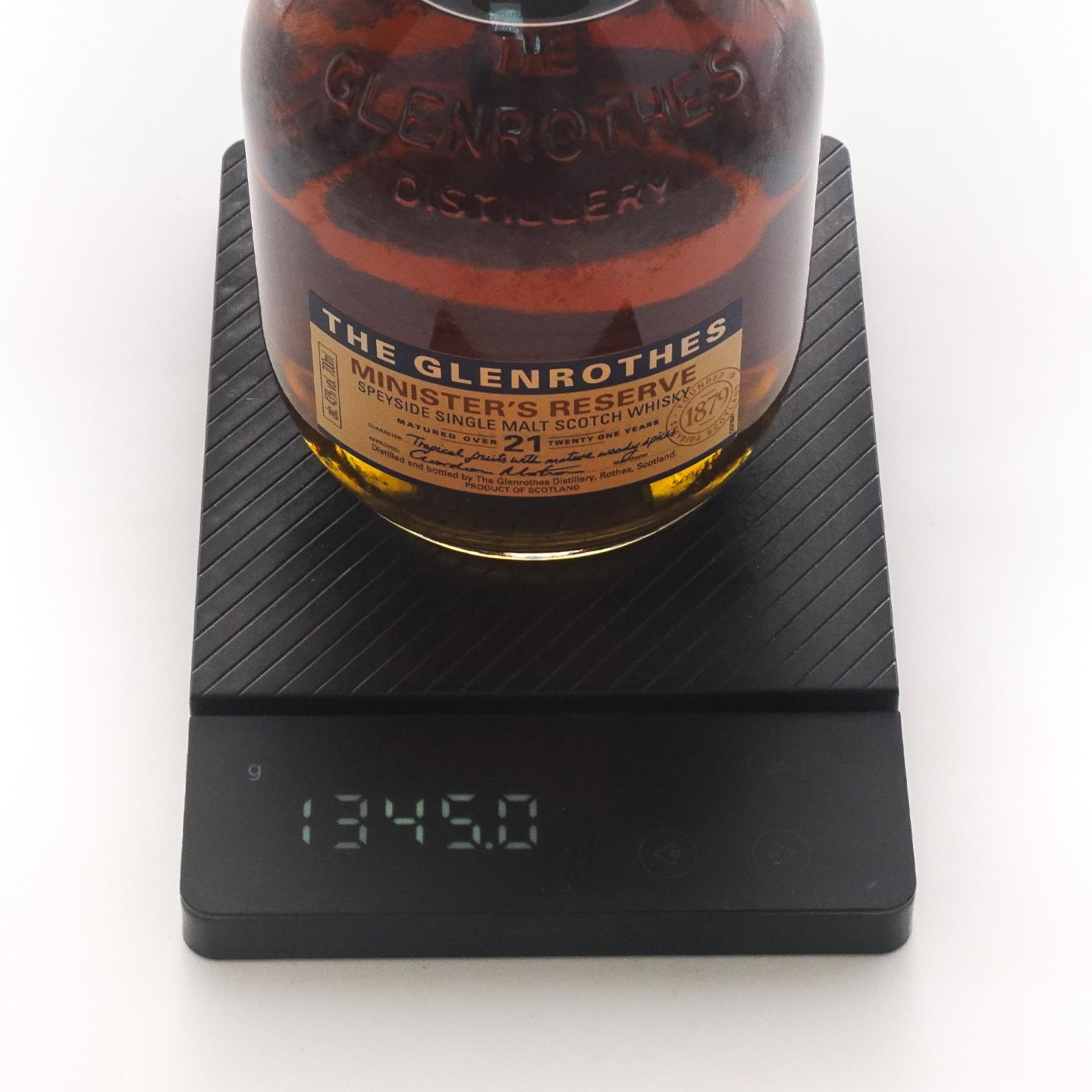 Glenrothes 格兰路思 21年 MINISTER'S RESERVE