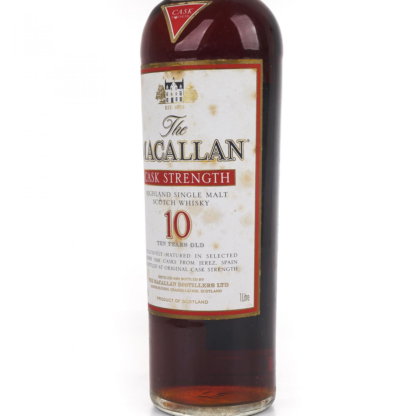 Macallan 麦卡伦 10年 桶强 1升装 58.2%