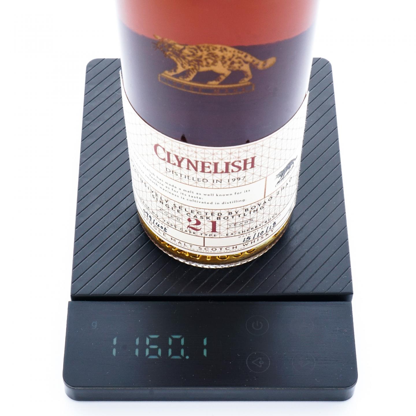 Clynelish 克里尼利基 21年 1997-2018 赵波尧选桶