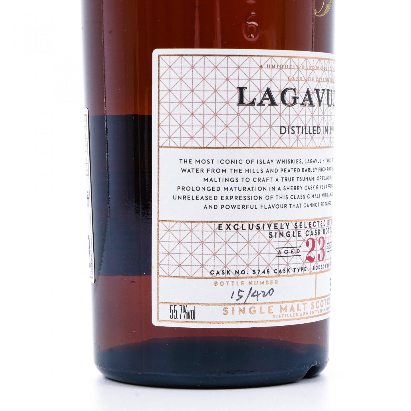 Lagavulin 乐加维林 23年 1992 雪莉单桶#5745 赵波尧选桶