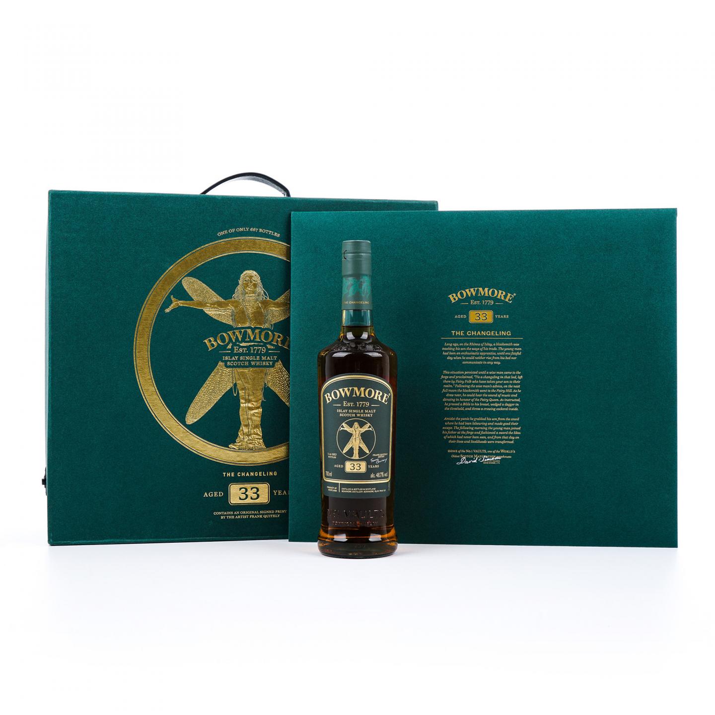 Bowmore 波摩 33年 换生灵 48.7%