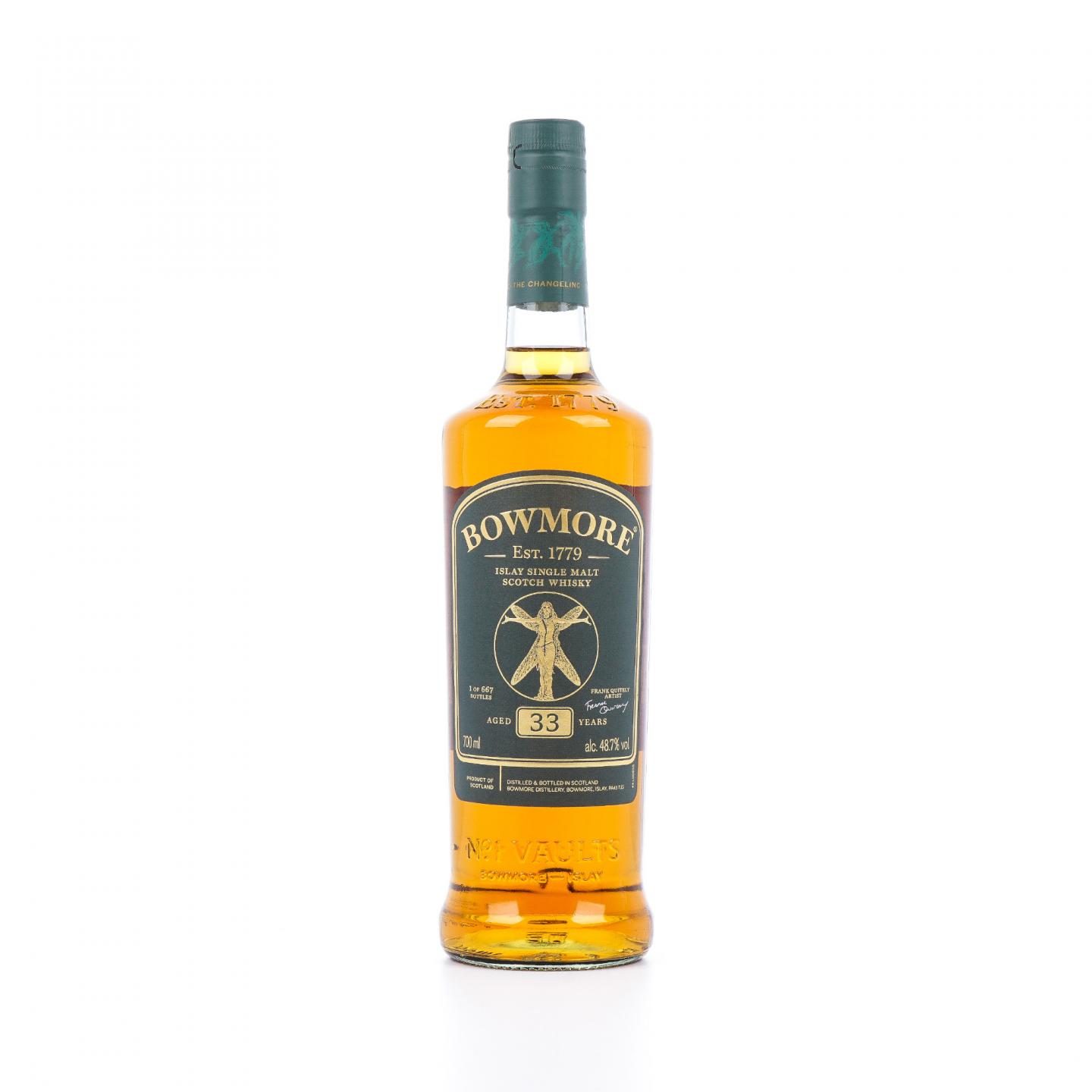 Bowmore 波摩 33年 换生灵 48.7%