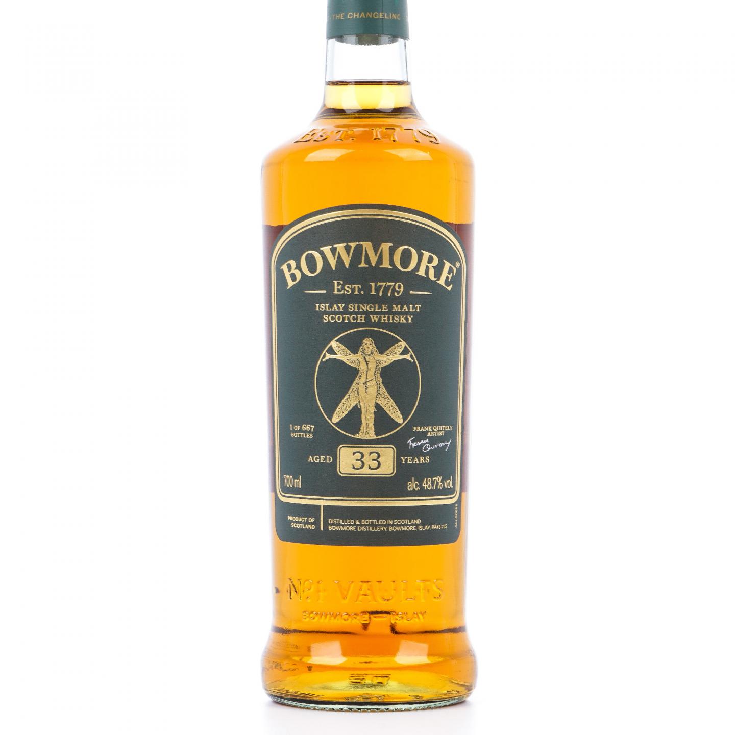 Bowmore 波摩 33年 换生灵 48.7%
